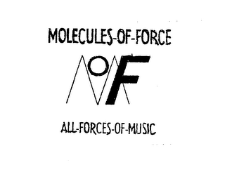 MOLECULES-OF-FORCE MOF ALL-FORCES-OF-MUSIC trademark