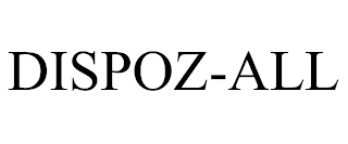 DISPOZ-ALL trademark