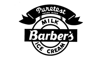 BARBER'S PURE TEST MILK ICE CREAM