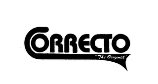 CORRECTO "THE ORIGINAL" trademark