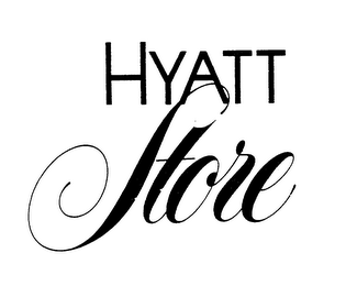 HYATT STORE trademark