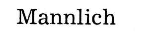 MANNLICH trademark