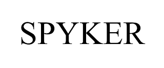 SPYKER trademark