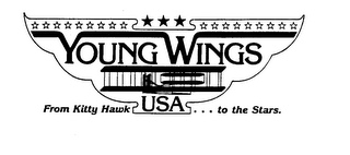 YOUNG WINGS USA FROM KITTY HAWK...TO THE STARS