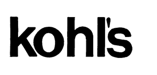 KOHL'S trademark