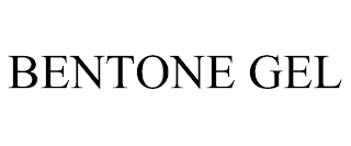 BENTONE GEL trademark