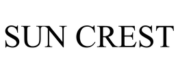SUN CREST trademark