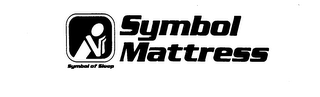 SYMBOL MATTRESS SYMBOL OF SLEEP trademark