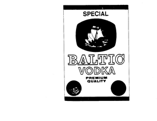 BALTIC VODKA SPECIAL PREMIUM QUALITY