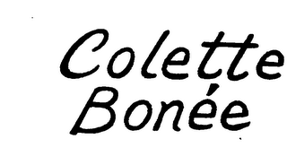 COLETTE BONEE