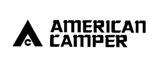 AC AMERICAN CAMPER trademark