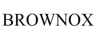 BROWNOX trademark