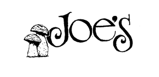 JOE'S trademark