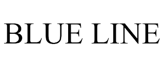 BLUE LINE trademark