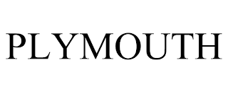 PLYMOUTH trademark
