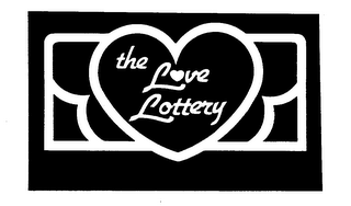 THE LOVE LOTTERY trademark