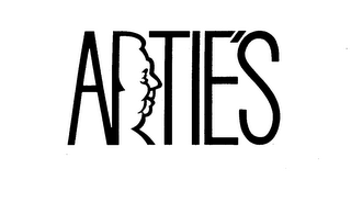 ARTIE'S trademark