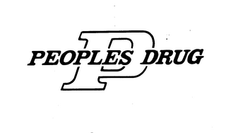 P PEOPLES DRUG trademark