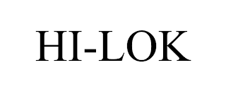 HI-LOK trademark