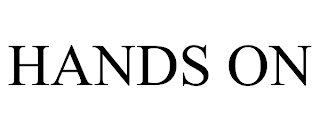 HANDS ON trademark