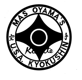 MAS OYAMA'S U.S.A. KYOKUSHIN KARATE