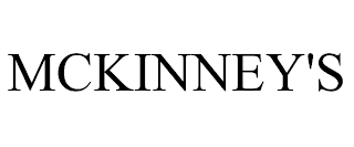 MCKINNEY'S trademark