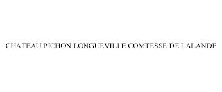 CHATEAU PICHON LONGUEVILLE COMTESSE DE LALANDE trademark