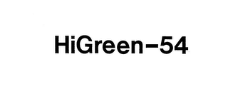 HIGREEN-54 trademark