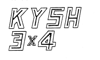 KYSH 3X4 trademark