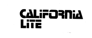 CALIFORNIA LITE trademark