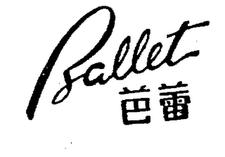 BALLET trademark