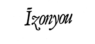 IZONYOU trademark