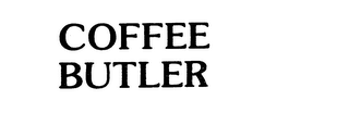 COFFEE BUTLER trademark
