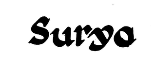 SURYA trademark