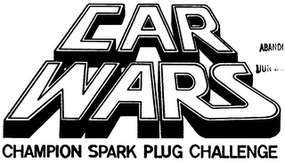 CAR WARS trademark