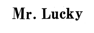 MR. LUCKY trademark
