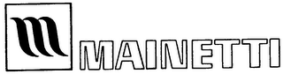 M MAINETTI trademark