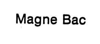 MAGNE BAC trademark