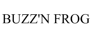 BUZZ'N FROG trademark