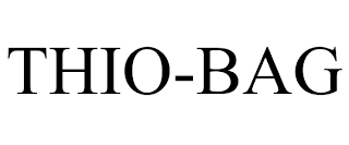 THIO-BAG trademark