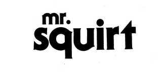 MR. SQUIRT trademark
