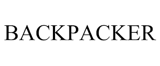 BACKPACKER trademark