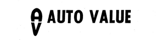 AV AUTO VALUE trademark