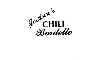 JOANN'S CHILI BORDELLO