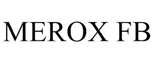 MEROX FB trademark