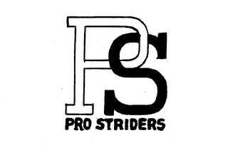 PS PRO STRIDERS trademark
