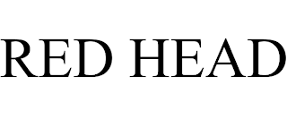 RED HEAD trademark