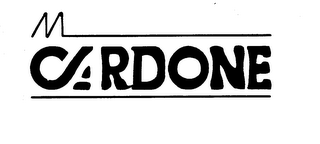 M CARDONE trademark