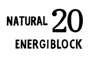 NATURAL 20 ENERGIBLOCK