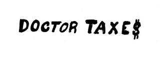 DOCTOR TAXES trademark